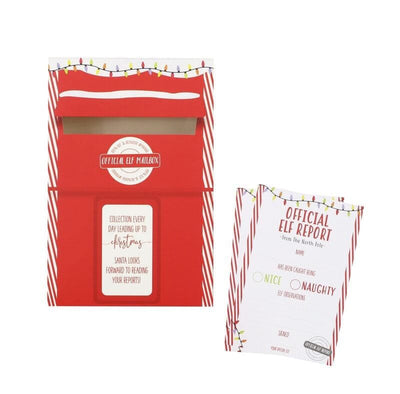 Ginger Ray Elf Report Cards and Post Box