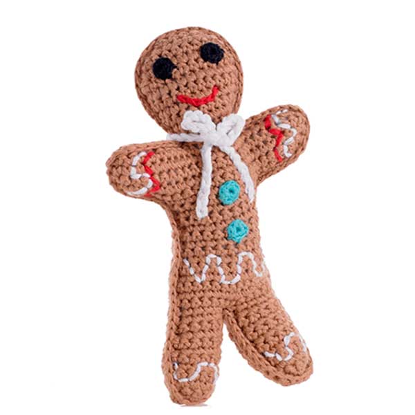 Crochet Soft Gingerbread Man Toy