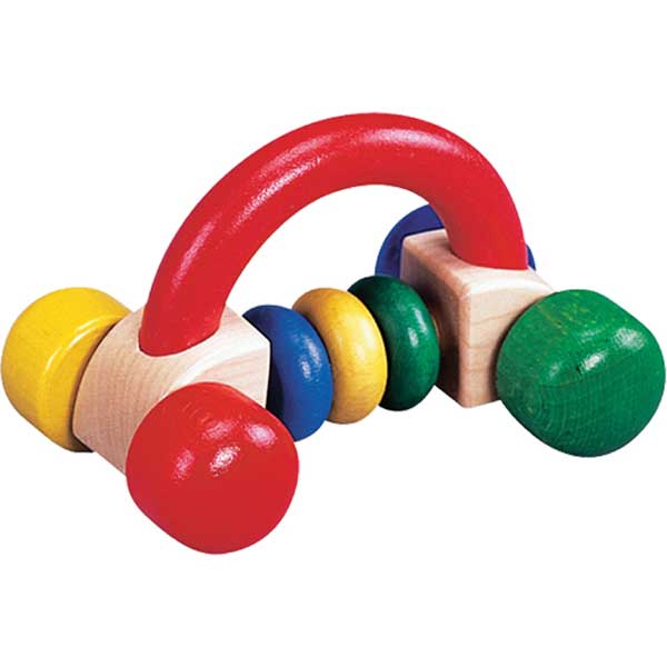 Gogo Toys Car Wooden Rattle