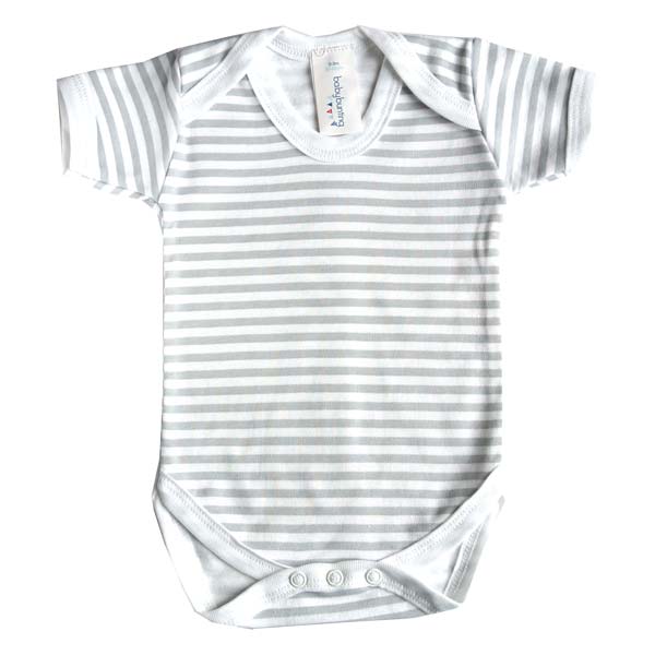 Baby Outfit Gift Set - Grey Stripe
