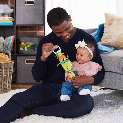 Lamaze Mini Clip & Go Candy The Carrot Toy