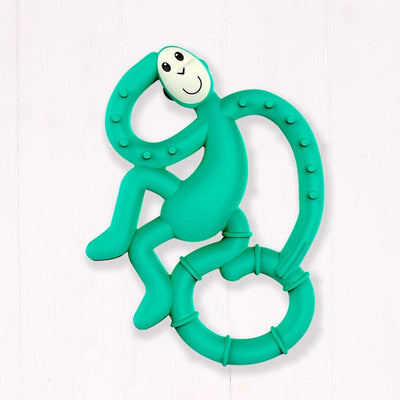 Matchstick Monkey Mini Baby Teether - Green