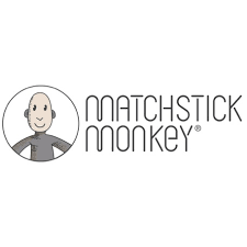 Matchstick Monkey Mini Baby Teether - Yellow