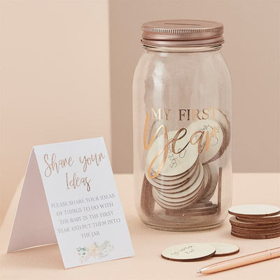 Ginger Ray Baby's First Year Memory Jar
