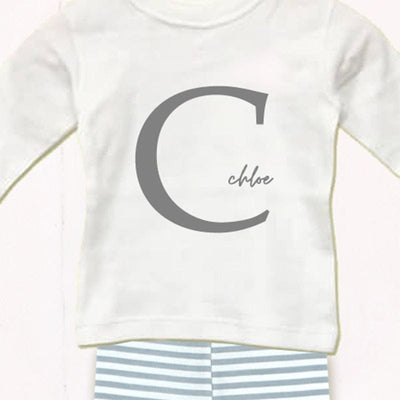 Personalised Baby Monogram Outfit Set
