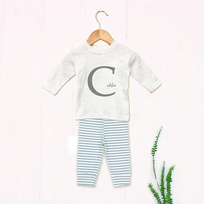 Personalised Baby Monogram Outfit Set