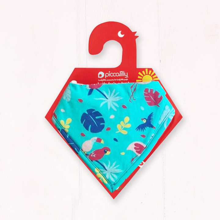 Piccalilly Bandana Bib - Tropical Print