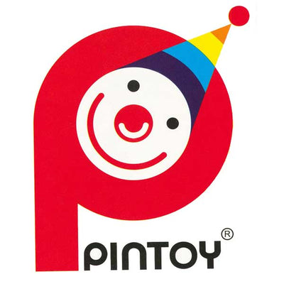 Pintoy Smile Wooden Roller Rattle
