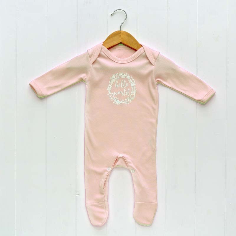 Newborn Baby Girls Outfit Set Blush Pink