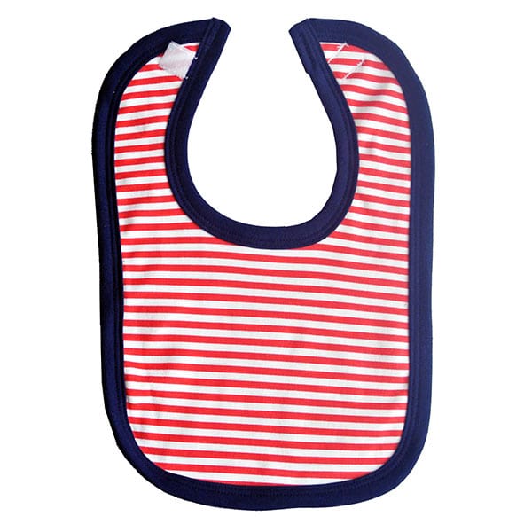 Baby Bunting Stripe Print Bib