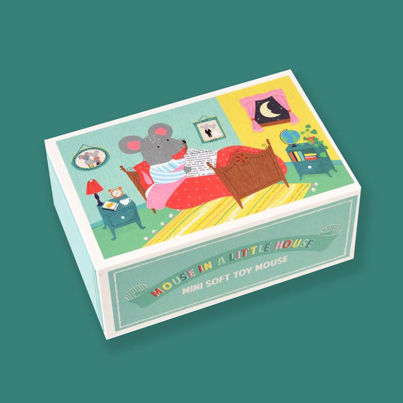 Mouse In A Little House Soft Toy