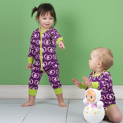 Maxomorra Pomegranate Unisex Rompersuit