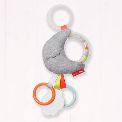 Skip Hop Silver Lining Moon Stroller Toy