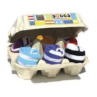 Xplory Soggs Eggbox of Socks - Multi Stripes