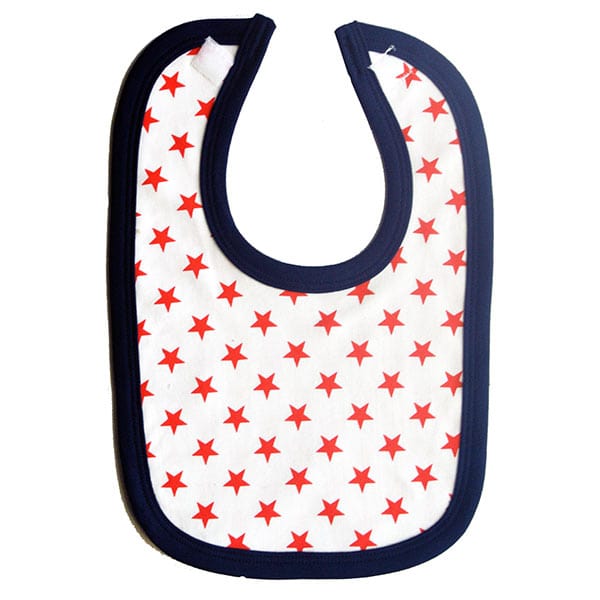 Baby Bunting Star Print Bib