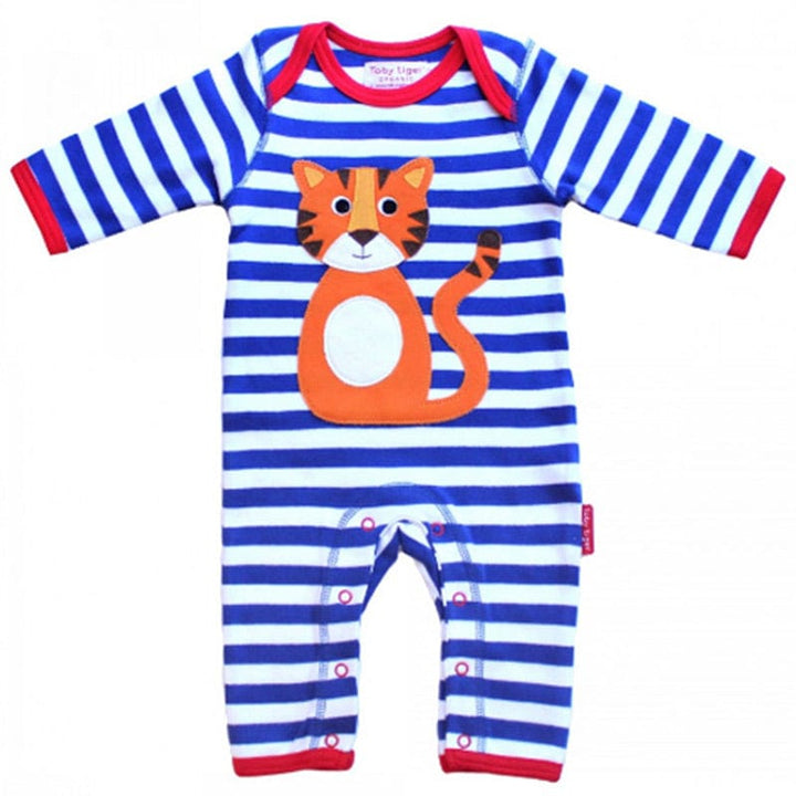 Toby Tiger Boys Tiger Sleepsuit