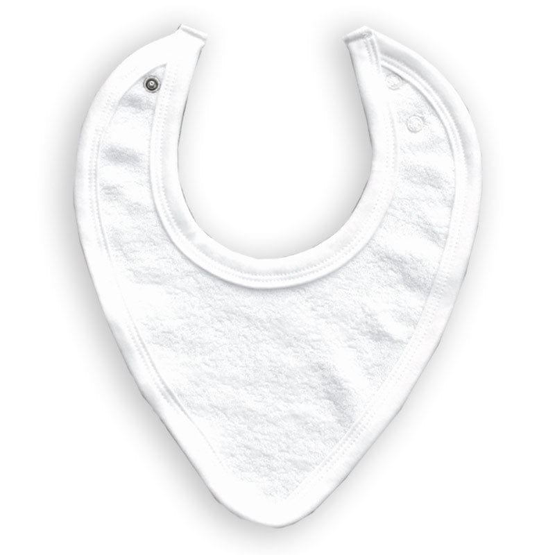 Bandana Bib, White